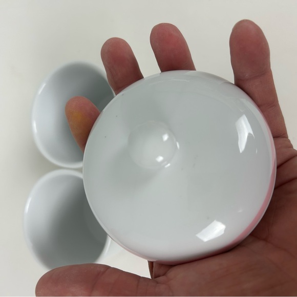 NIB – VTG – 1987 – Lot of "2” Avon Porcelain Apothecary Floral Jars/Canisters - Picture 7 of 14